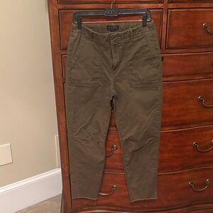 Banana Republic Factory Olive Green Utility Chinos